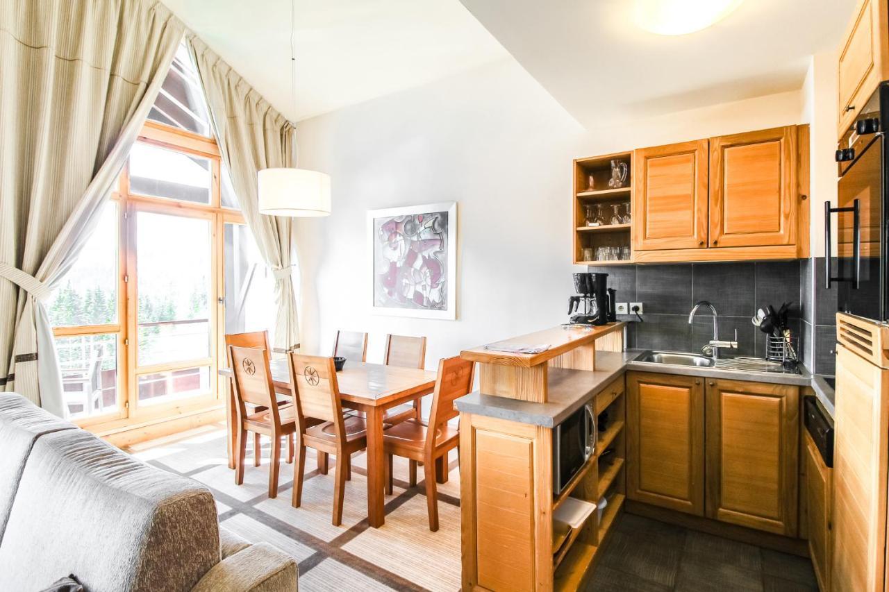 Private Penthouse 2-Bed Apartment, Ski In And Out In 5* Flaine Residence Екстер'єр фото