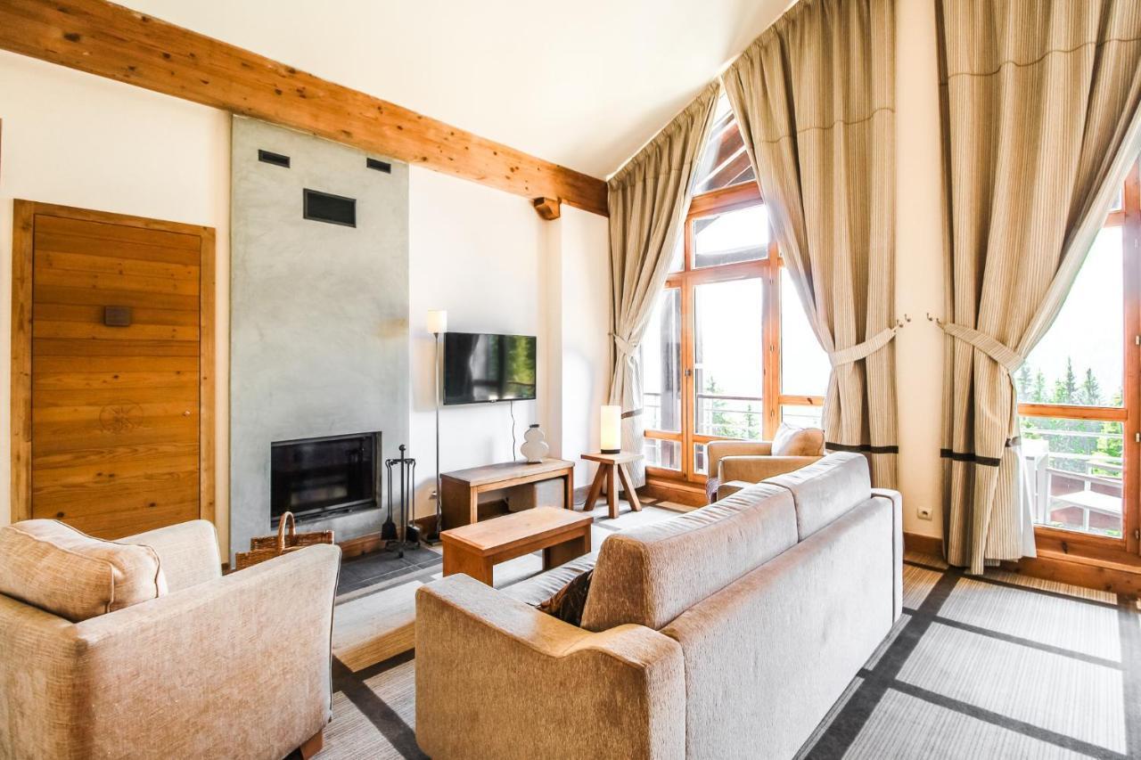 Private Penthouse 2-Bed Apartment, Ski In And Out In 5* Flaine Residence Екстер'єр фото
